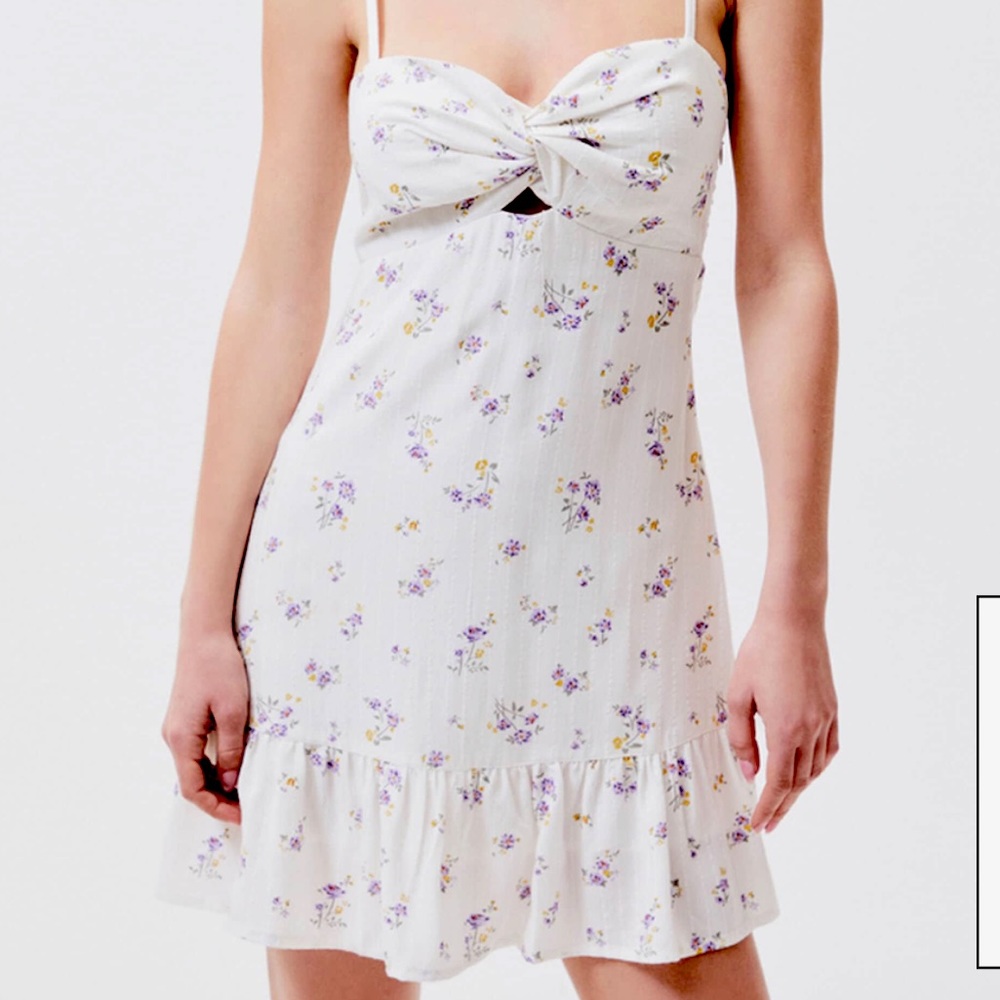 Pacsun LA hearts twist front shift dress